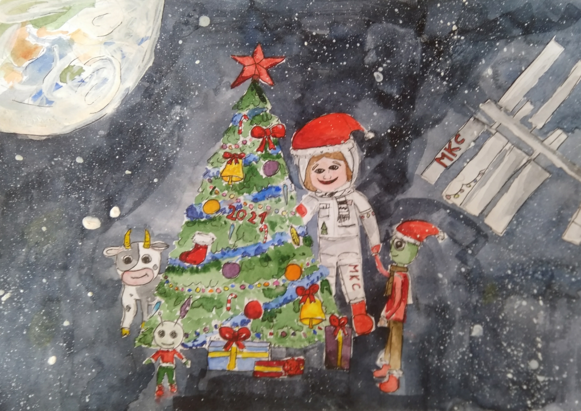 Рисунок участника Минкина Аделина, 11 лет